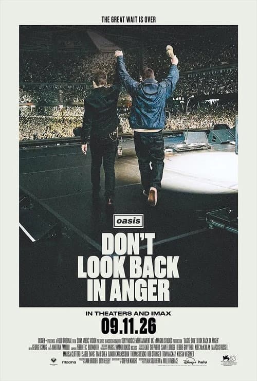 Oasis: Don't Look Back in Anger poster